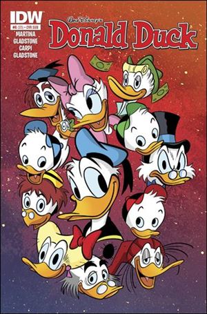 Donald Duck issue 6-B Derek Charm Subscription Cover