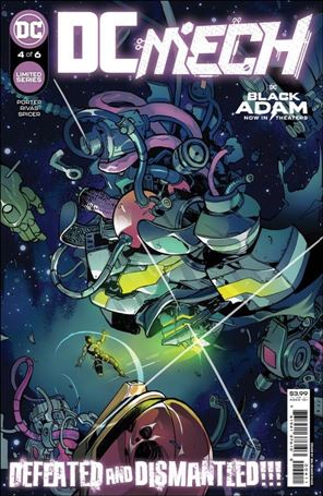 DC: Mech issue 4 Baldemar Rivas Cover
