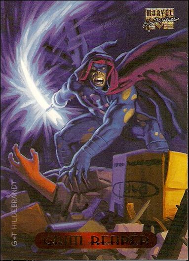 1994 Marvel Masterpieces (Base Set) card 46 Grim Reaper