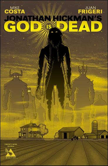 God is Dead issue 29-F Jacen Burrows Gilded Cover
