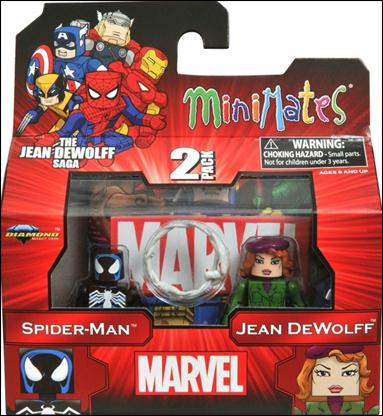 Marvel Minimates figure 125 Spider-Man and Jean DeWolff