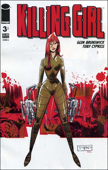Killing Girl issue 3 Toby Cypress cover