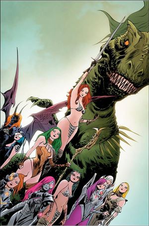 Sonjaversal issue 5-T Jae Lee Virgin Cover