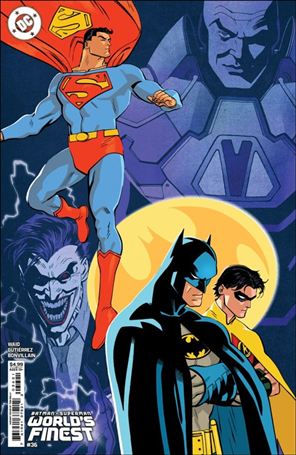 Batman/Superman: World's Finest issue 36-B Tom Reilly Cardstock Cover