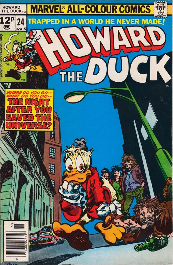 Howard the Duck (1976) issue 24-B UK Price Cover