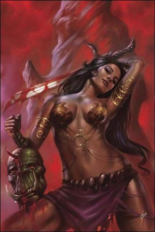 Warlord of Mars issue 23-C Lucio Parrillo 1:xx Virgin Cover