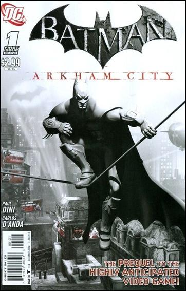 Batman: Arkham City issue 1-B Video Game 1:10 Cover