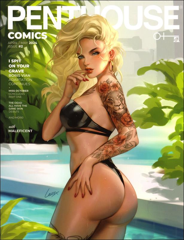 Penthouse Comics (2024) issue 2 Lesley "Leirix" Li Cover