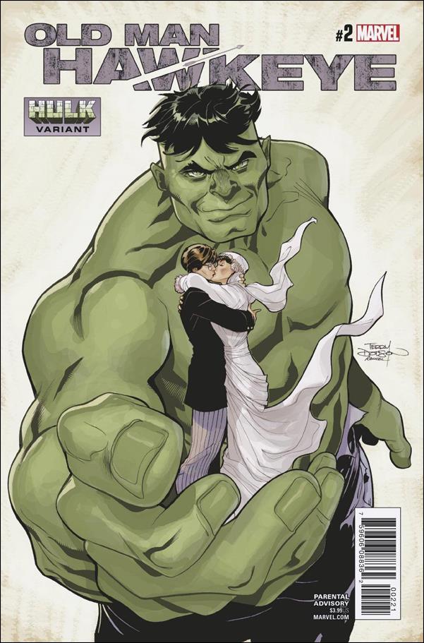 Old Man Hawkeye issue 2-B Terry Dodson Hulk Cover