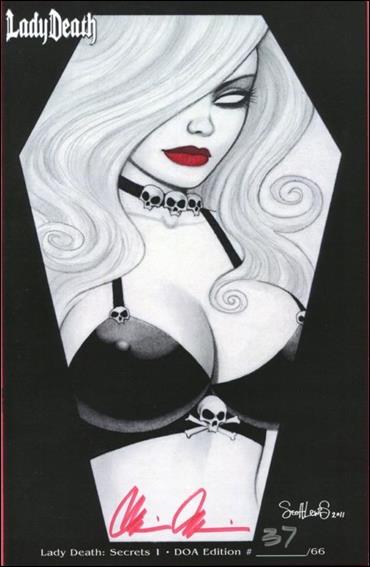 Lady Death: Secrets issue 1-H DOA Edition 1/66 Alpha Cover 1/33