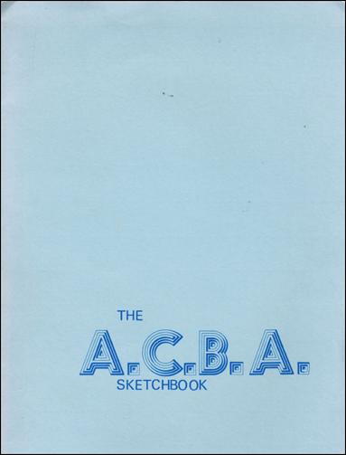 ACBA Sketchbook issue 1 1973 Edition