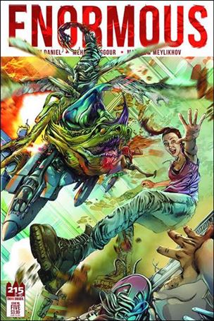 Enormous (2014) issue 5 Mehdi Cheggour Cover