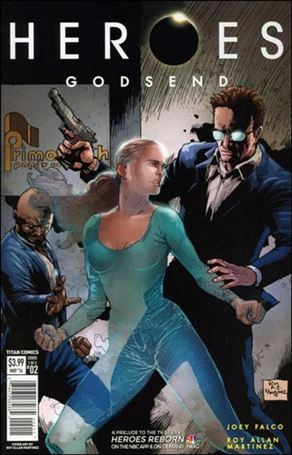 Heroes: Godsend issue 2 Roy Allen Matinez Cover