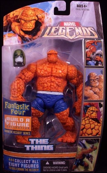 Marvel Legends: Fantastic Four (Ronan the Accuser Series) figure 2 Thing