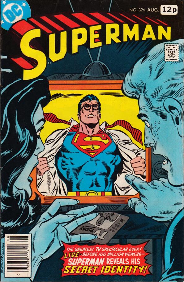 Superman (1939) issue 326-C UK Price Cover