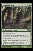 Magic the Gathering: 2012 Core Set (Base Set) card 163 Arachnus Web