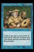 Magic the Gathering: Portal (Base Set) card 40 Ancestral Memories