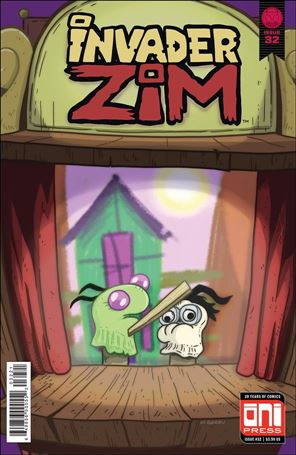 Invader Zim issue 32-B KC Green Cover