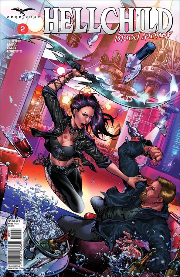 Hellchild: Blood Money issue 2-B Riveiro Cover