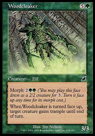 Magic the Gathering: Scourge (Base Set) card 134 Woodcloaker