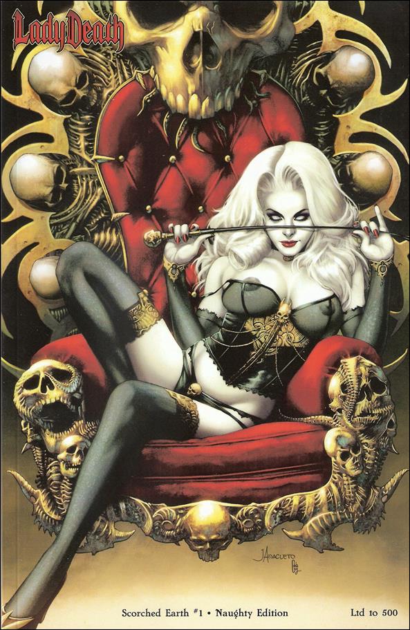 Lady Death: Scorched Earth (2019) issue 1-E Naughty Edition 1/500