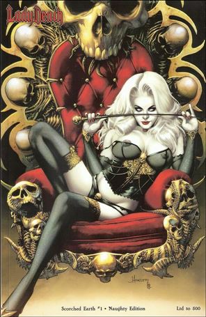 Lady Death: Scorched Earth (2019) issue 1-E Naughty Edition 1/500