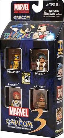 Marvel vs Capcom 3 Minimates (Box Sets) figure 1 Marvel vs Capcom 3 Box Set 1 1/3000