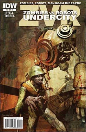 Zombies vs Robots: Undercity issue 3-C Fabio Listrani 1:10 Cover