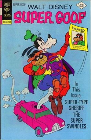 Walt Disney Super Goof 41 A, Feb 1977 Comic Book by Gold Key