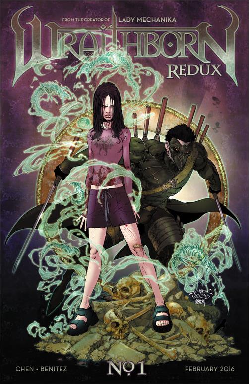 Wraithborn Redux issue 1 "Melanie & Valin" Cover