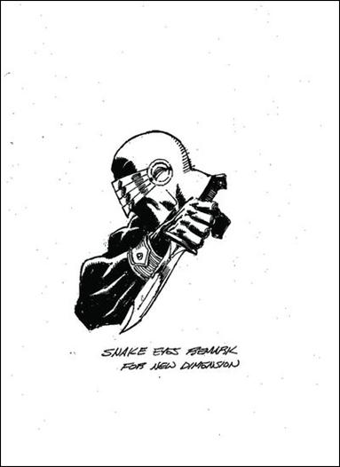 G.I. Joe (2008) issue 1-J NDC Exclusive Ron Frenz Sketch Cover 1/200