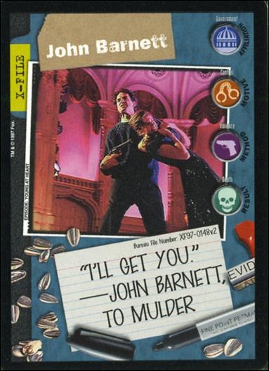 X-Files: The Truth Is Out There (Base Set) card XF97-0148v2 John Barnett