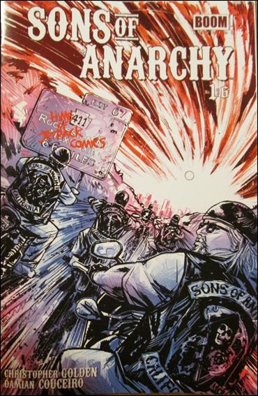 Sons of Anarchy issue 1-R Jetpack Comics "Road to Rochester" Cover