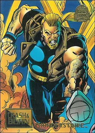 Marvel Universe: Series 5 (Base Set) card 76 Thunderstrike