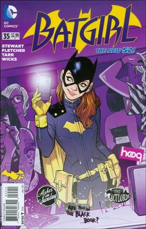 Batgirl (2011) issue 35-H Cameron Stewart Cover (2nd Printing)