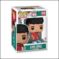 Pop! Football (Soccer) figure 55 Luis Diaz