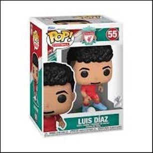 Pop! Football (Soccer) figure 55 Luis Diaz