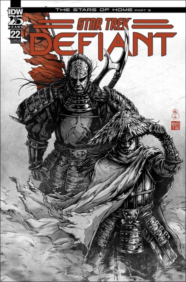 Star Trek: Defiant issue 22-C Takashi Okazaki 1:10 Cover
