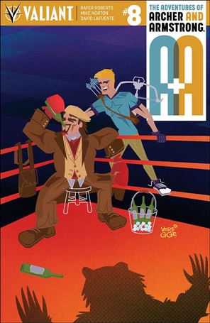 A&A: The Adventures of Archer & Armstrong issue 8-D Jeffrey Veregge 1:20 Cover