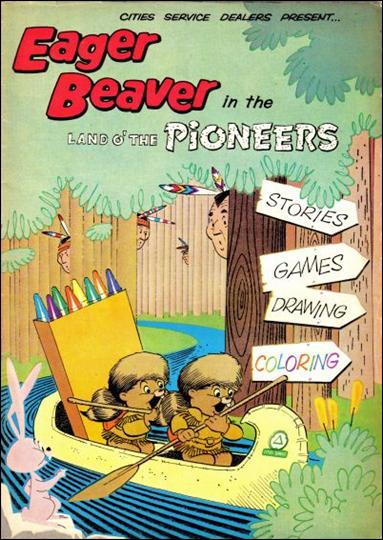 Eager Beaver in the Land 'o the Pioneers issue nn