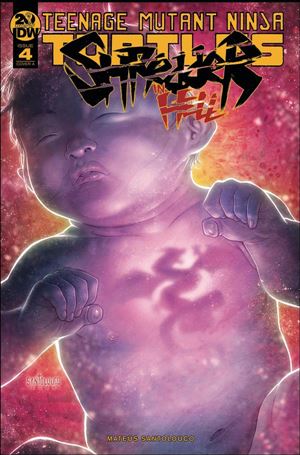 Teenage Mutant Ninja Turtles: Shredder in Hell issue 4 Mateus Santolouco Cover