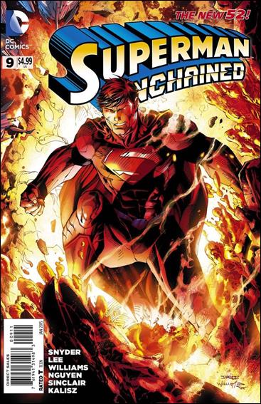Superman Unchained issue 9 Jim Lee Standard Cover