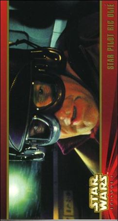 Star Wars: Episode I Widevision: Series 1 (Base Set) card 71 Star Pilot Ric Olie