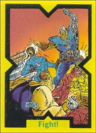 X-Force (Base Set) card 21 Fight!