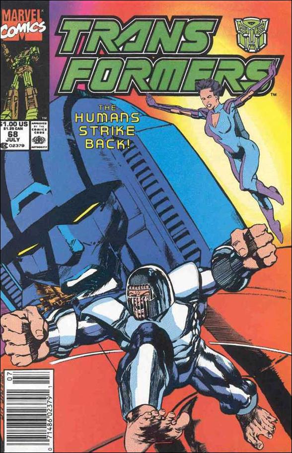 Transformers (1984) issue 68-B Newsstand Cover