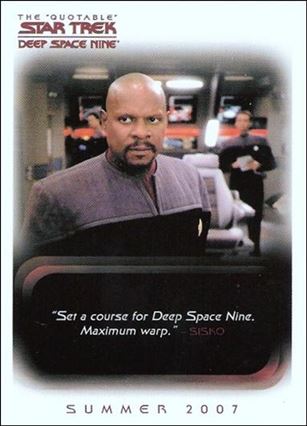 Quotable Star Trek: Deep Space Nine (Promo) Cover Image 1