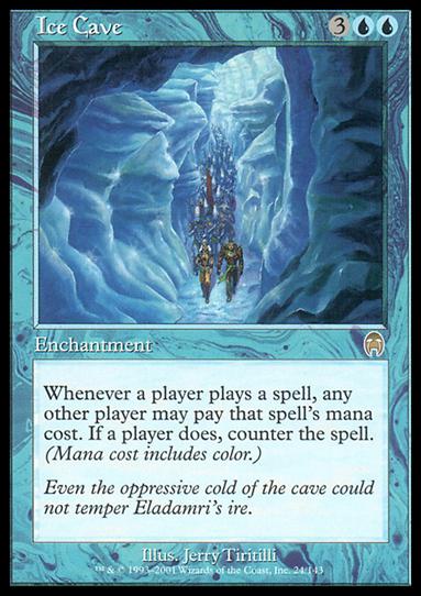 Magic the Gathering: Apocalypse (Base Set) card 24 Ice Cave