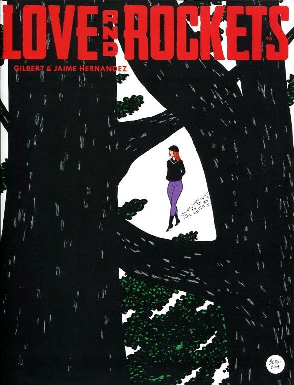 Love and Rockets (2016) issue 8 Gilbert Hernandez Cover