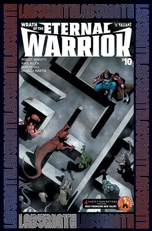 Wrath of the Eternal Warrior issue 10-B Pere Perez Cover