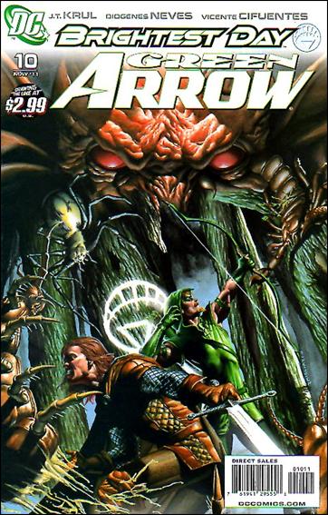 Green Arrow (2010/08) issue 10 Rodolfo Migliari Cover